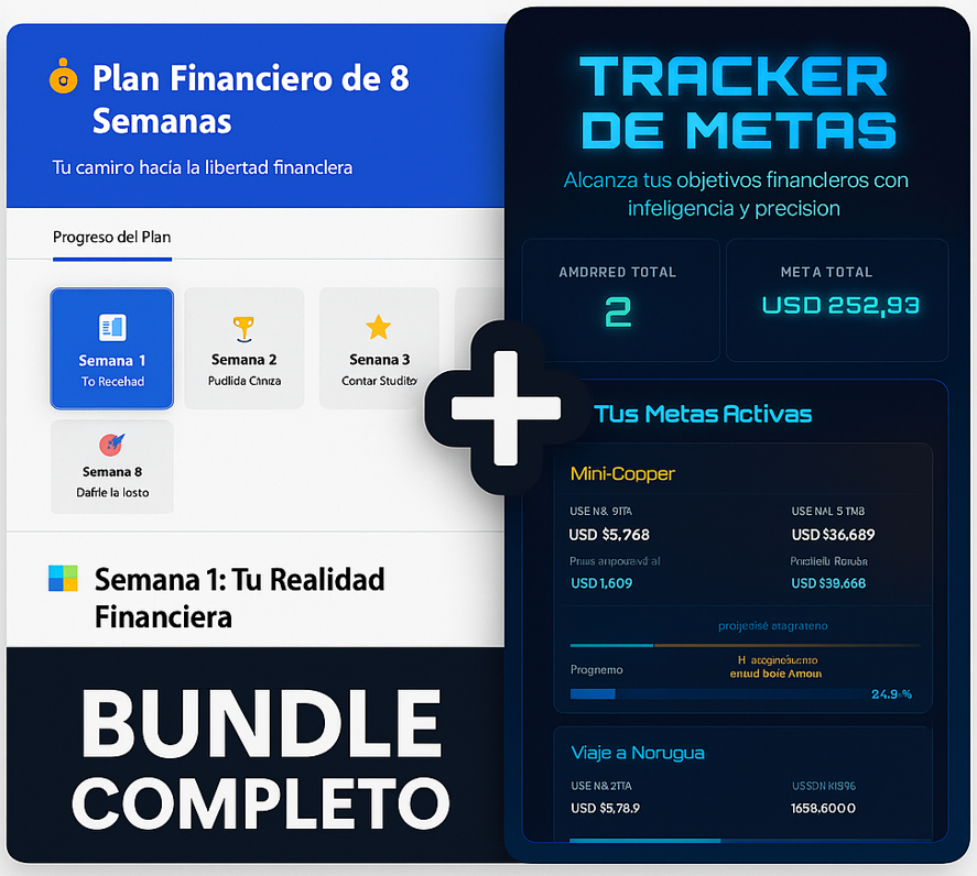 Bundle Completo Plan + Tracker